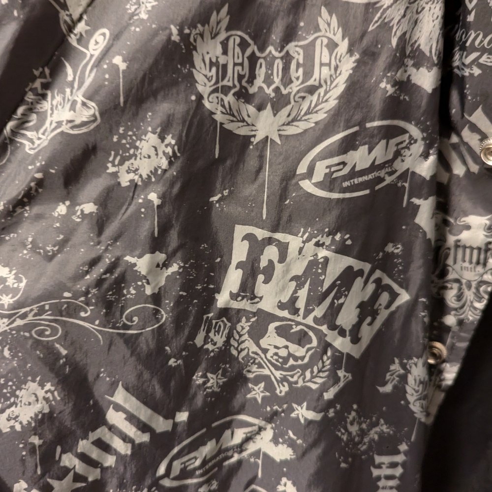 Fmf Button Up Lined Jacket Size Large - image 3